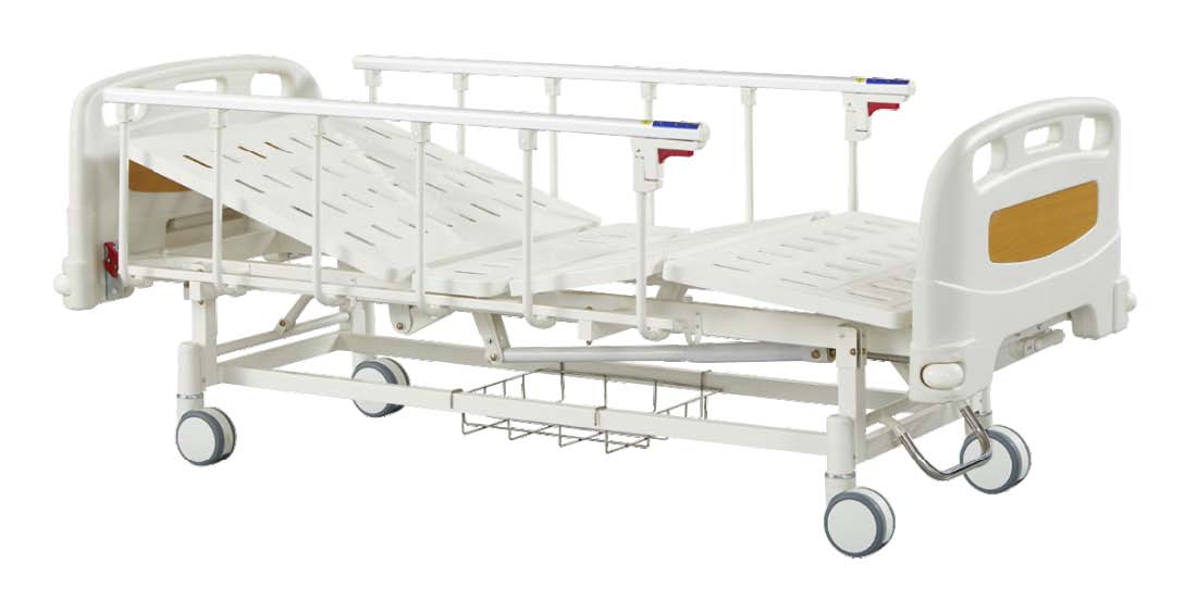手动二摇护理床