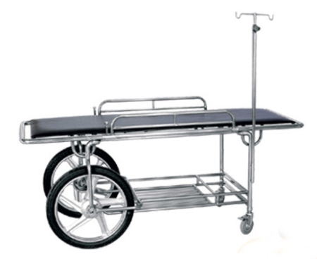 不锈钢大轮担架车