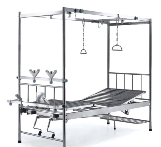 不锈钢手动双摇科床