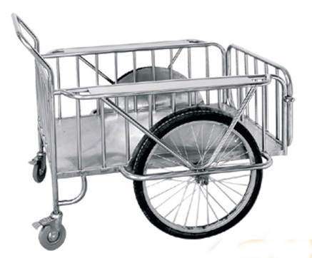 不锈钢棚管式回收被服运输车