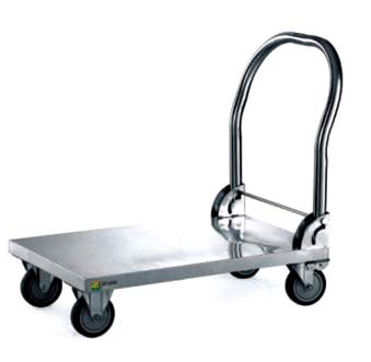 不锈钢平板推车