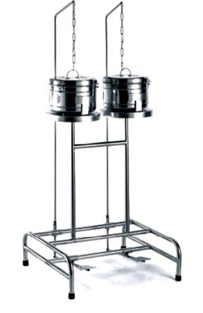 不锈钢棉槽开启架