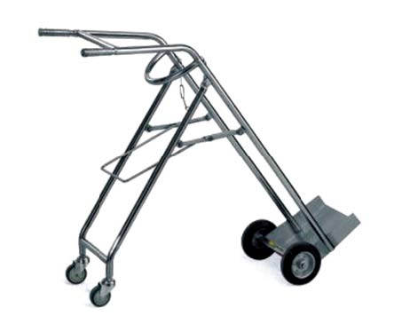 不锈钢氧气瓶推车