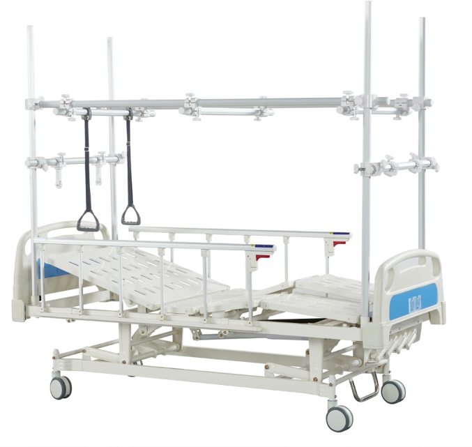 手动四摇分腿骨科床